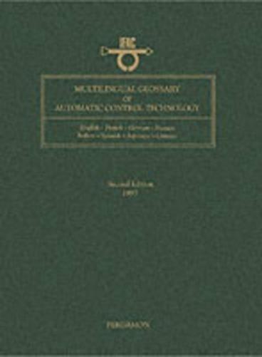 Multilingual Glossary of Automatic Control Technology