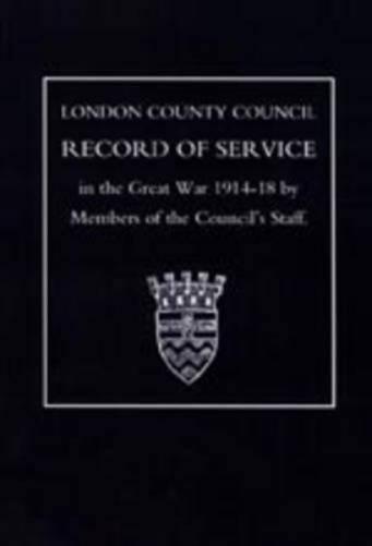 L.C.C.Record of War Service