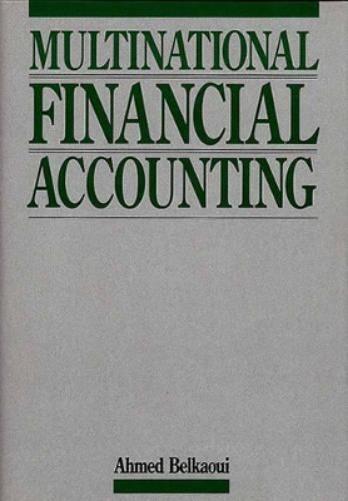Multinational Financial Accounting