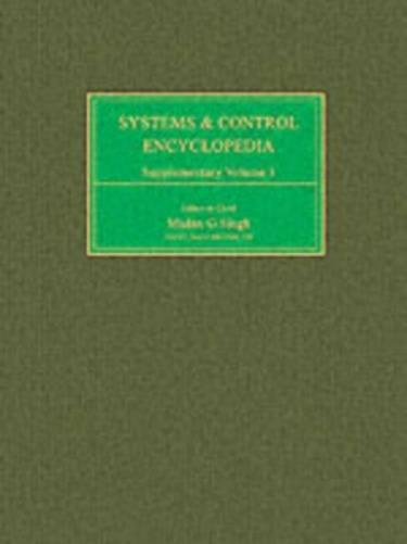 Systems and Control Encyclopedia Supplementary Volume 1