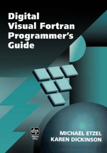 Digital Visual Fortran Programmer's Guide
