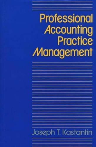 Professional Accounting Practice Management