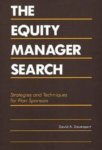 The Equity Manager Search