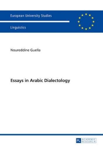 Essays in Arabic Dialectology