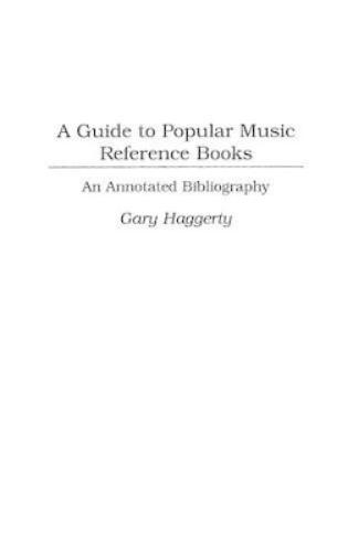 A Guide to Popular Music Reference Books