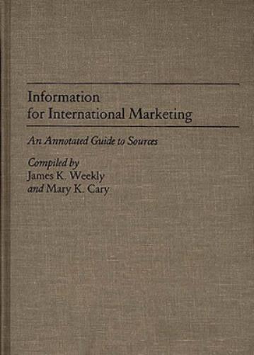 Information for International Marketing