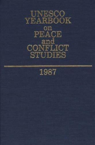 Unesco Yearbook on Peace and Conflict Studies 1987