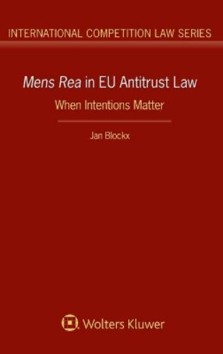 Mens Rea in EU Antitrust Law