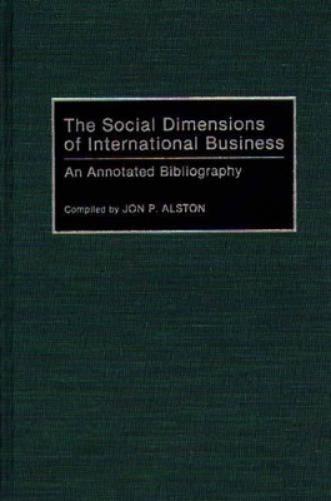 The Social Dimensions of International Business