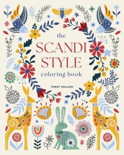 The Scandi Style Coloring Book: Over 40 Designs to Color (Sirius Creative Coloring