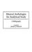 Musical Anthologies for Analytical Study