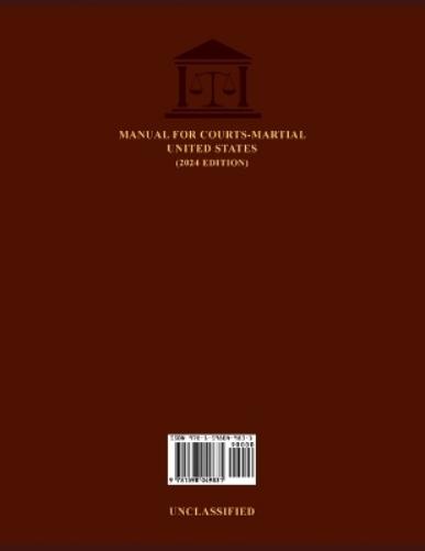Manual for Courts-Martial United States (2024 Edition)