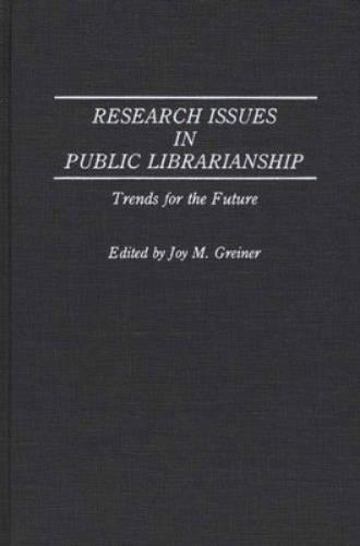Research Issues in Public Librarianship
