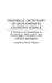 Historical Dictionary of Quotations in Cognitive Science