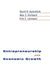 Entrepreneurship and Economic Growth
