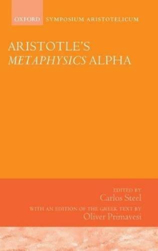 Aristotle's Metaphysics Alpha