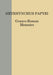 The Oxyrhynchus Papyri vol. LXXXVII (Graeco-Roman Memoirs