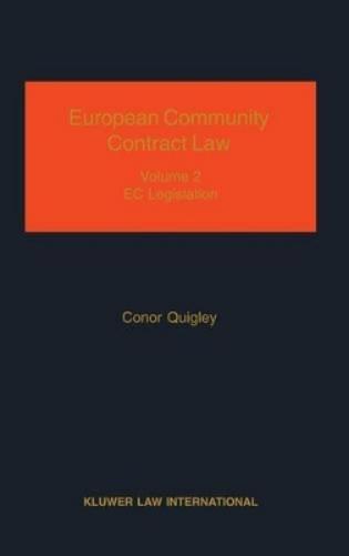 European Community Contract Law