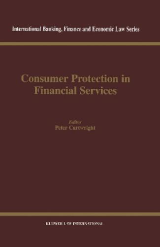 Consumer Protection in Financial Services