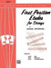 First Position Etudes for Strings