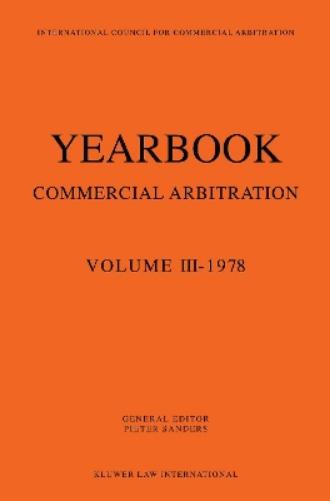 Yearbook Commercial Arbitration