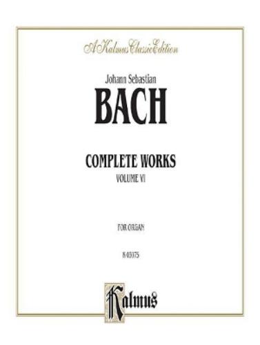 Complete Organ Works, Volume VI