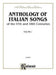 Anthlogy Of Italian Songs 17/18