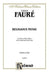 Faure Religious Music Op.11 V