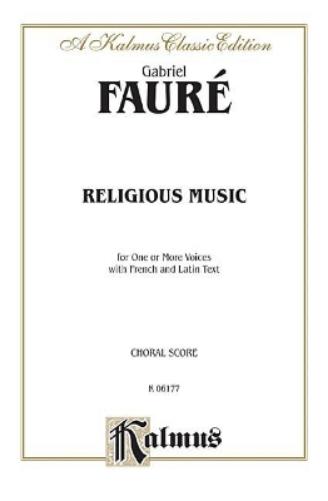 Faure Religious Music Op.11 V