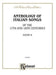 Anthology Of Italian Songs 17/18