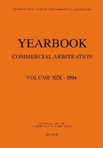 Commercial Arbitration Yearbook 1996