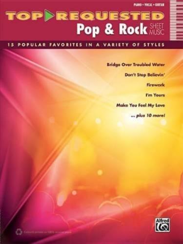 Top-Requested Pop & Rock Sheet Music