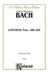 Bach Cantatas No. 180-183 M