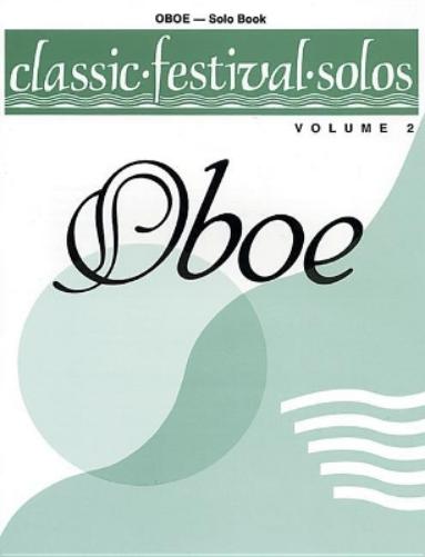 Classic Festival Solos (Oboe), Volume 2 Solo Book