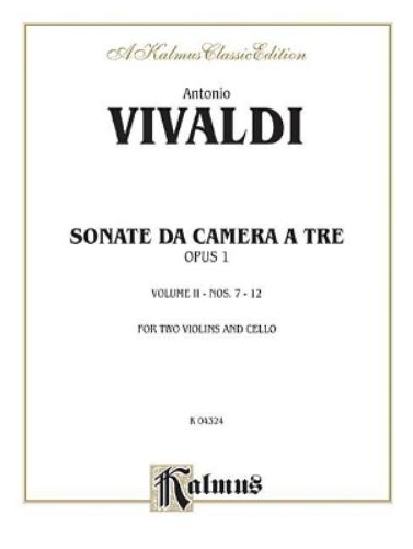 Sonatas de Camera a Tre, Op. 1 (Vol. II, Nos 7-12)