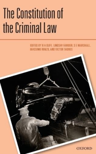 The Constitution of the Criminal Law