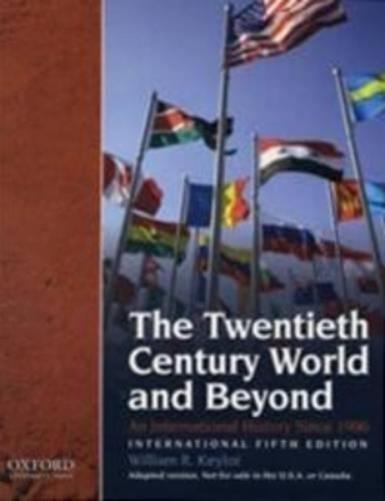 The Twentieth Century and Beyond