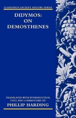 Didymos: On Demosthenes