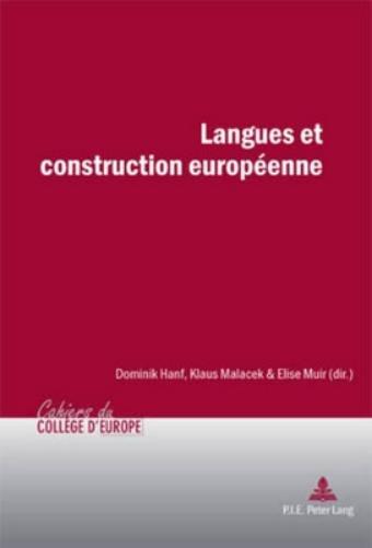 Langues et construction européenne