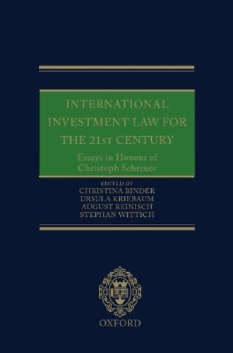 International Investment Law for the 21st Century