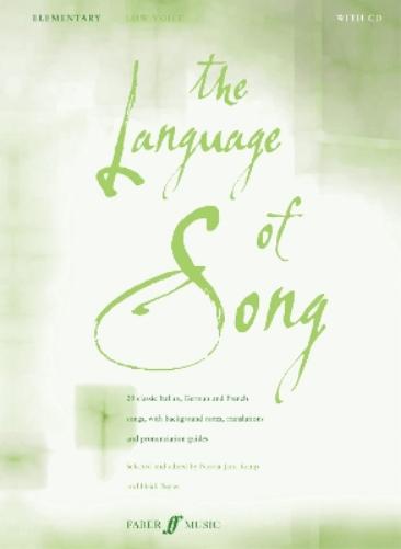 The Language Of Song: Elementary (Low Voice)