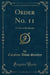 Order No. 11