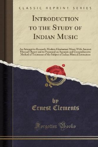Introduction to the Study of Indian Music