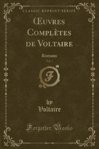 Oeuvres Complètes de Voltaire, Vol. 1