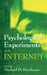 Psychological Experiments on the Internet