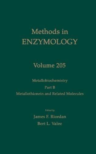 Metallobiochemistry, Part B: Metallothionein and Related Molecules