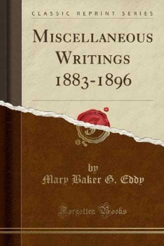 Miscellaneous Writings 1883-1896 (Classic Reprint)
