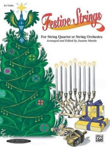Festive Strings for String Quartet or Str Orch