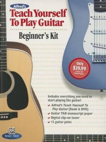 Alfred's Teach Yourself Play Guitar-Beginner Kit