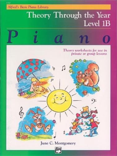 Alfred's Basic Piano Library Theory Through the Year, Bk 1b